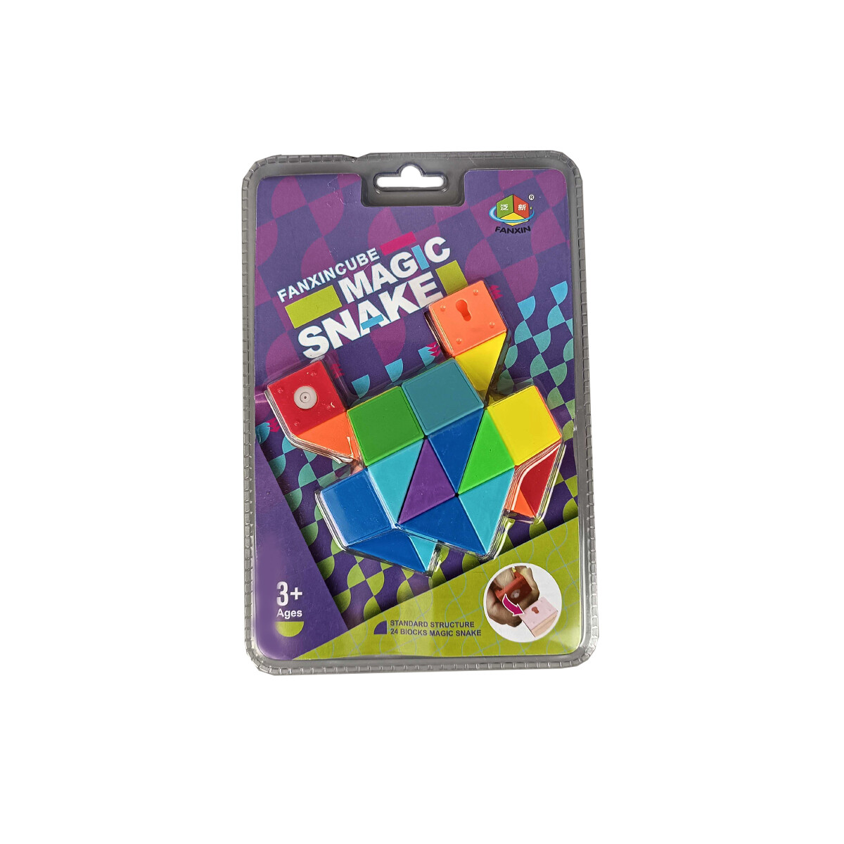 Juego De Rubik Tridimensional - Multicolor 
