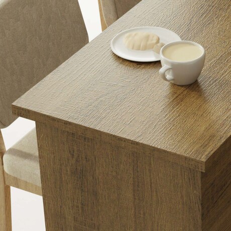 BARRA/ISLA 120 CM MDP MARRON LUX