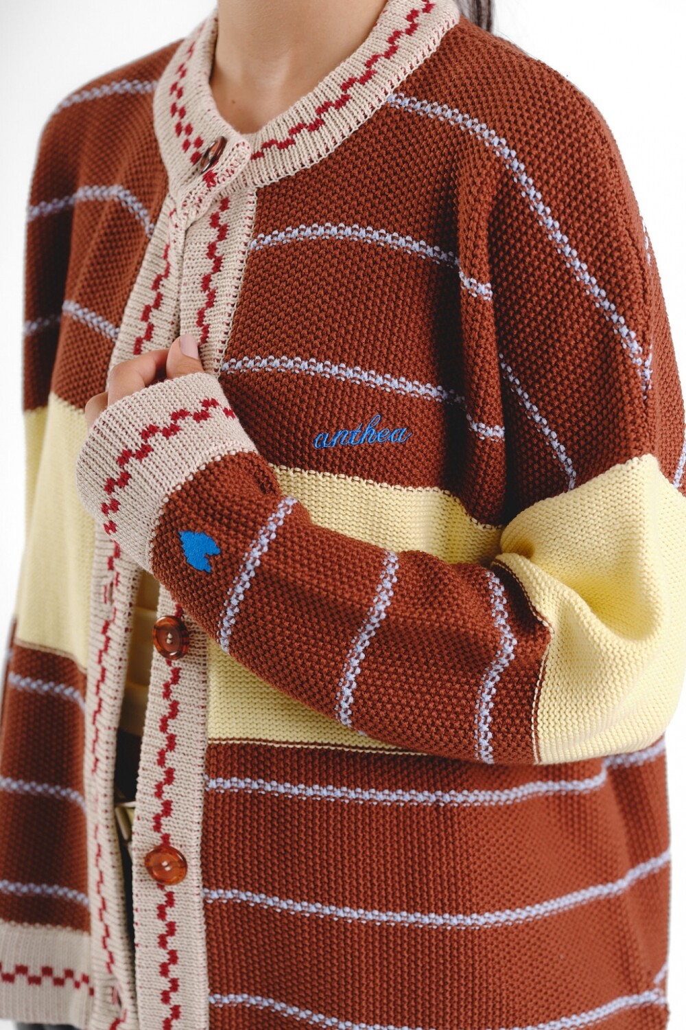 Cardigan Glory SS27 Chocolate