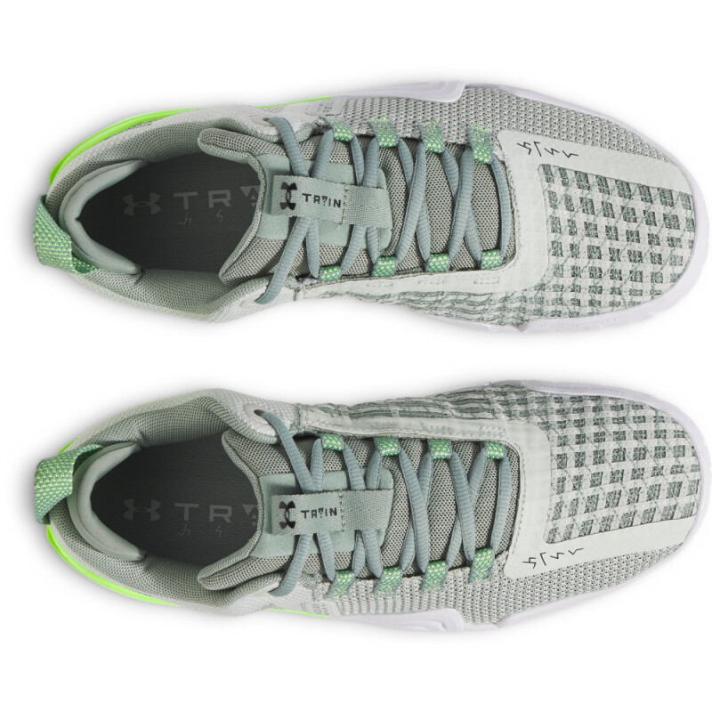 UA TriBase Reign 6-BLU GRN-377
