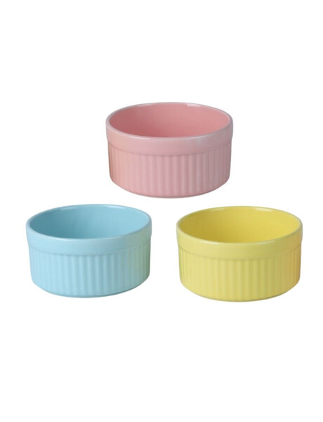 RAMEQUIN 10 CM COLORES PASTEL SURTIDOS RAMEQUIN 10 CM COLORES PASTEL SURTIDOS