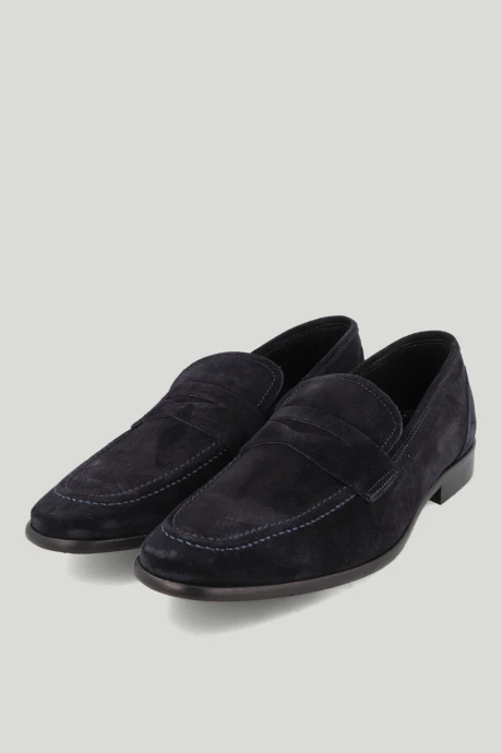 Mocasin Antifaz (gamuza Italiano) Navy