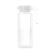 Jarra de vidrio con tapa plástica 1000ml TRANSPARENTE