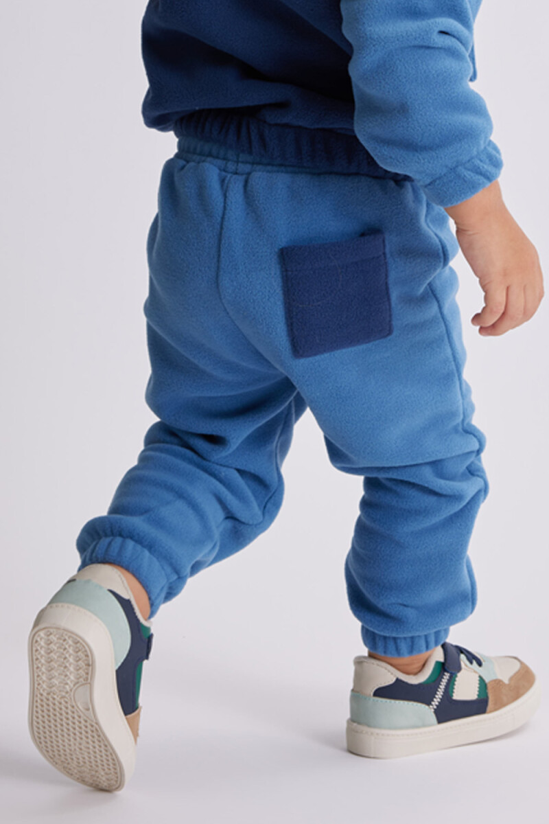 Pantalón polar Azul