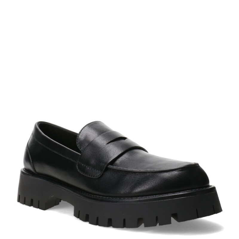 Zapatos de Mujer Miss Carol mocasin KANU con tachas Negro