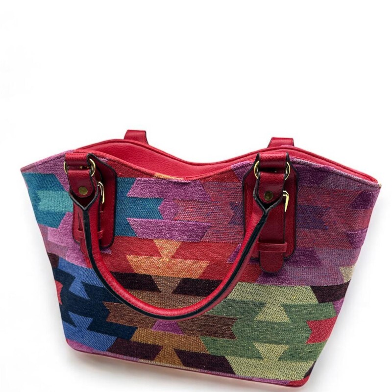 Cartera Lux Ethnic A Cartera Lux Rojo