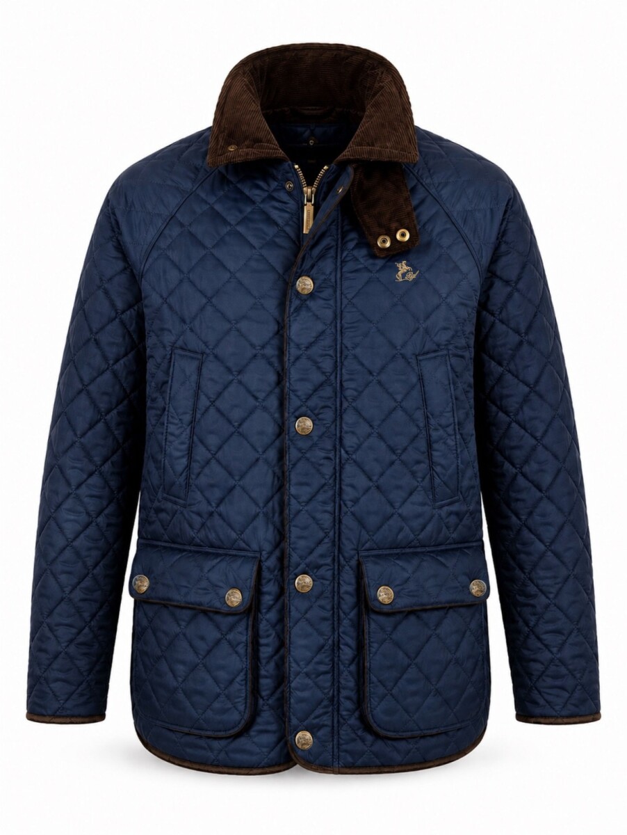 Campera Capitoneada - Azul 