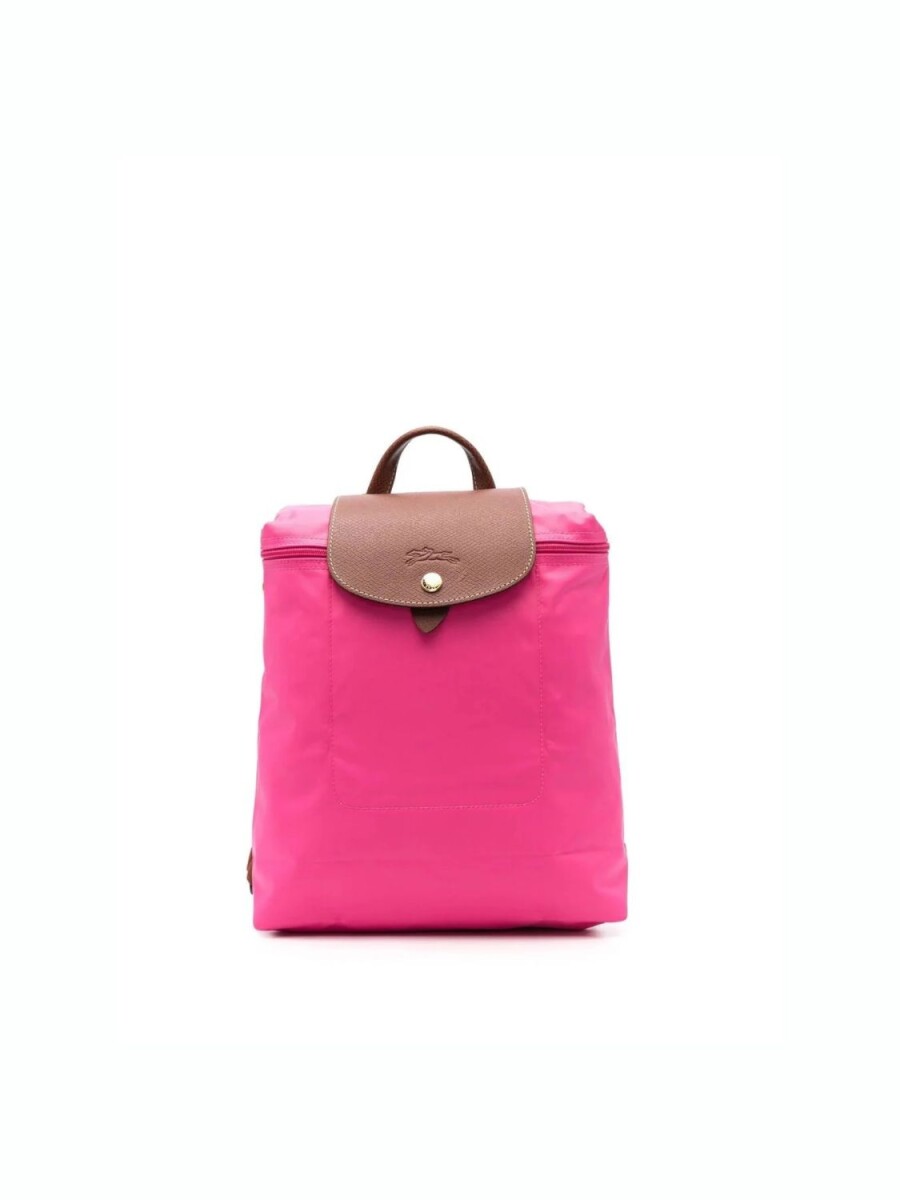 Longchamp -Mochila Longchamp plegable de nylon con cierre, Le pliage M 