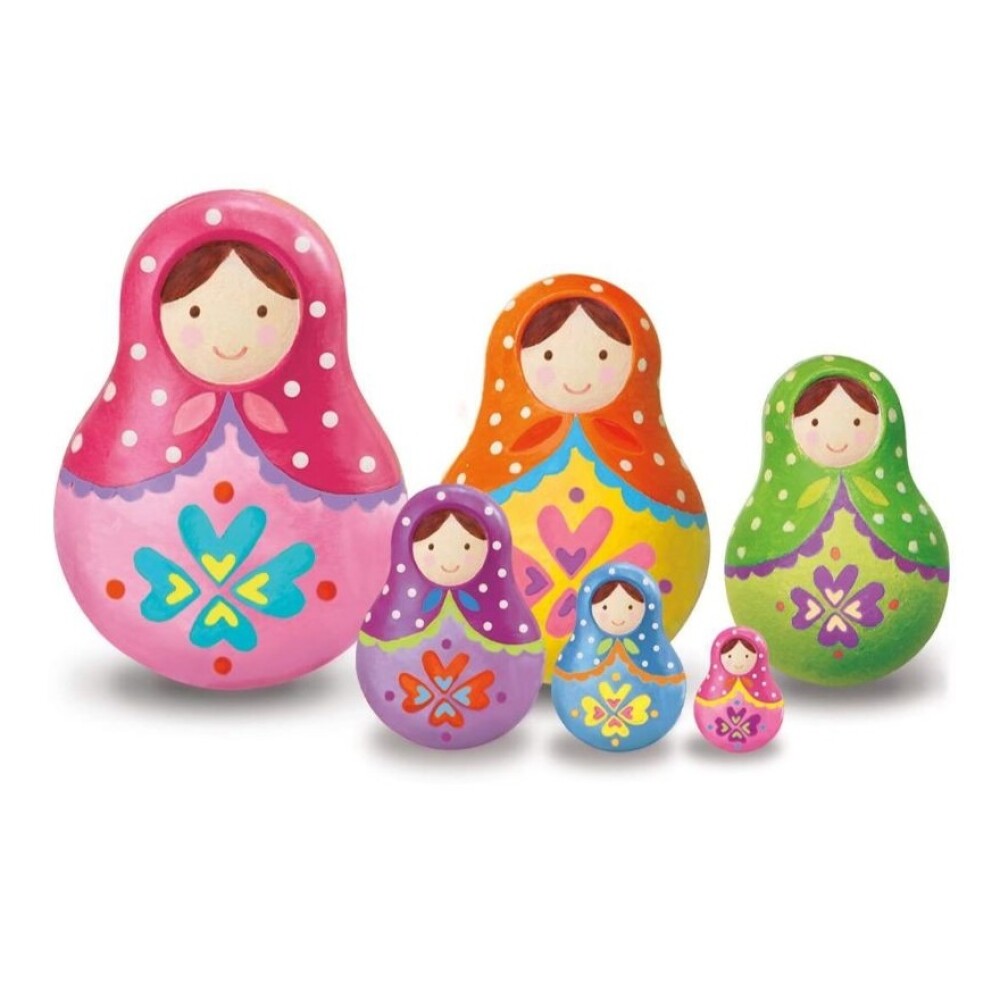 Caja Decorativa de Muñeca Rusa TRINKET BOX RUSSIAN DOLLS