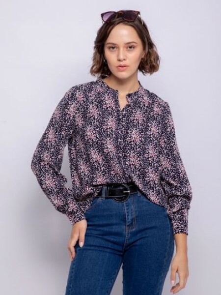 CAMISA ALLIE BUMBA FLORCITAS