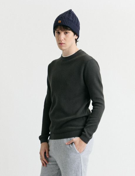 470169 SWEATER FERAUD Gris Oscuro
