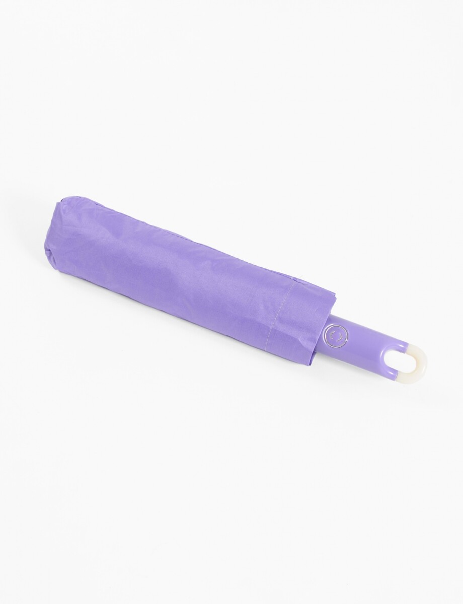 Paraguas liso apertura automática - violeta 