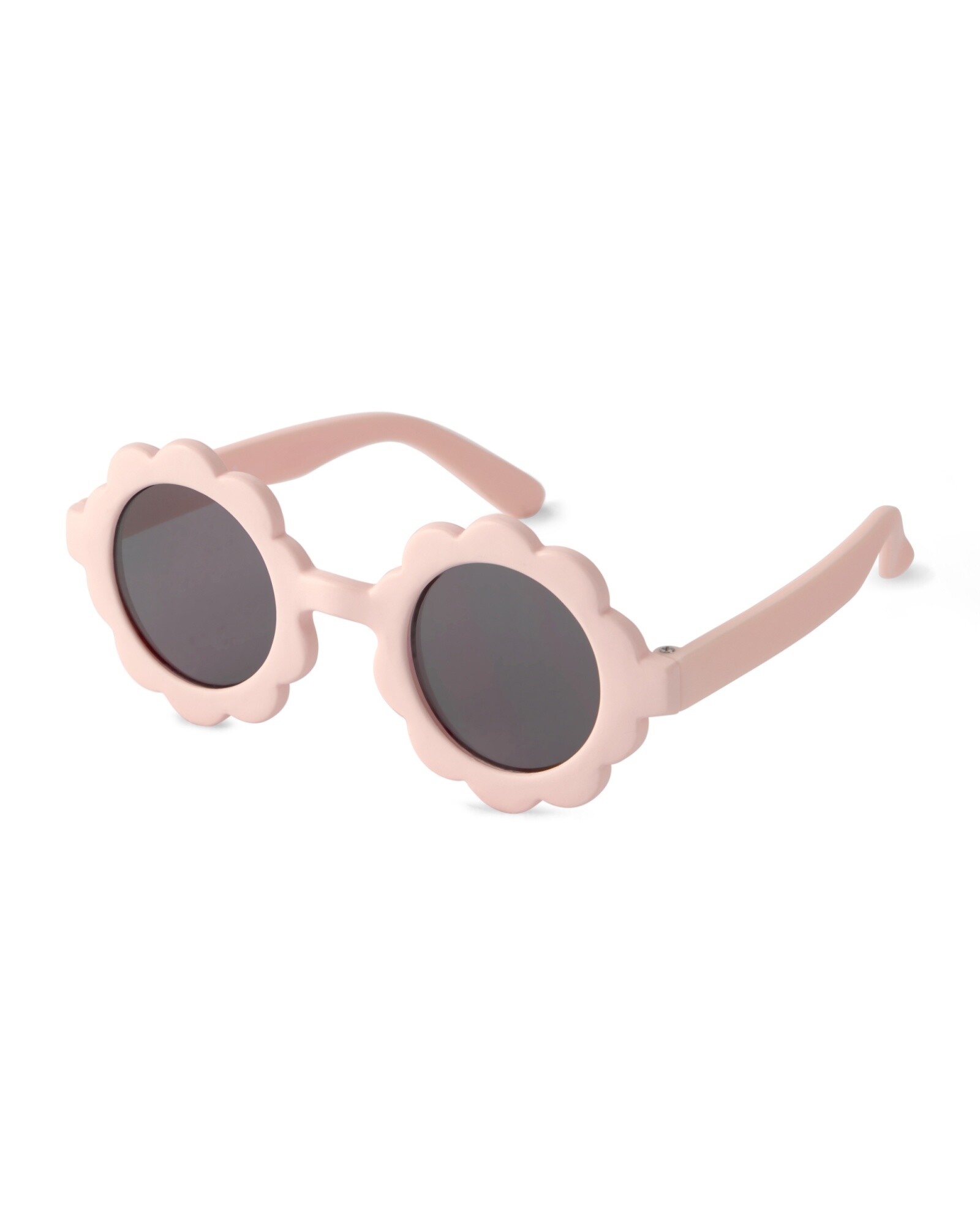 Lentes de sol, protección 100% UVA-UVB, rosados, diseño flor Sin color