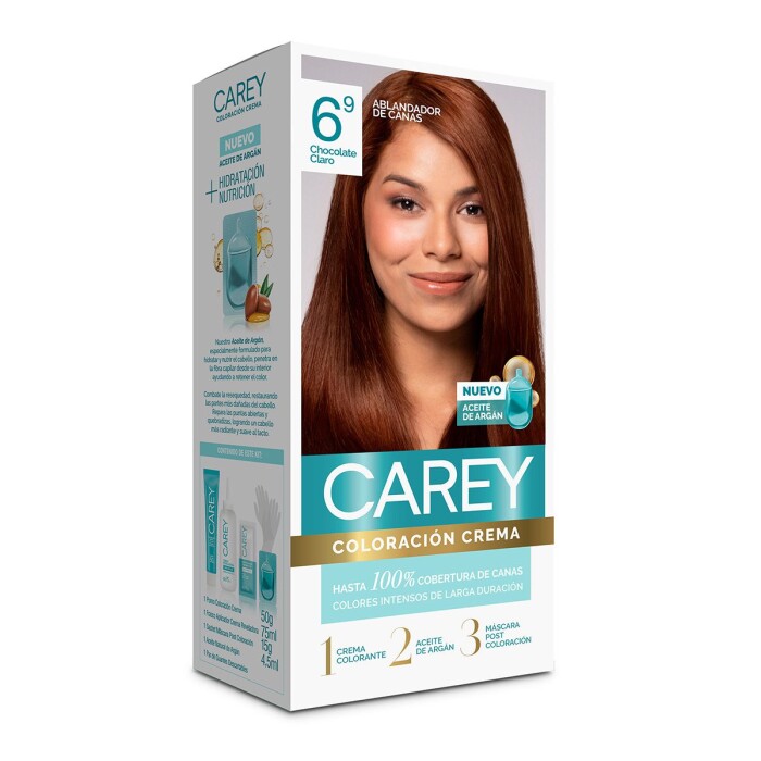CAREY TINTURA KIT N 6.9 RUBIO OSC MARRON única