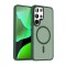 Protector Armor Frost con carga inalambrica para Samsung S24 Green