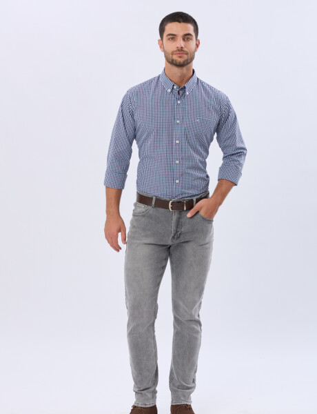 PANTALÓN DE JEAN SKINNY Gris