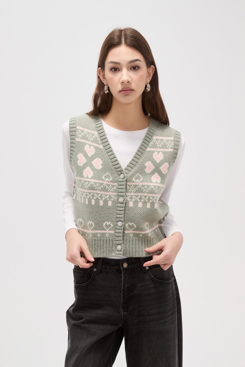 Chaleco Teshie Estampado 2