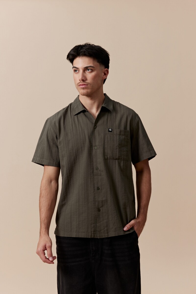 CAMISA TRAMA - VERDE 