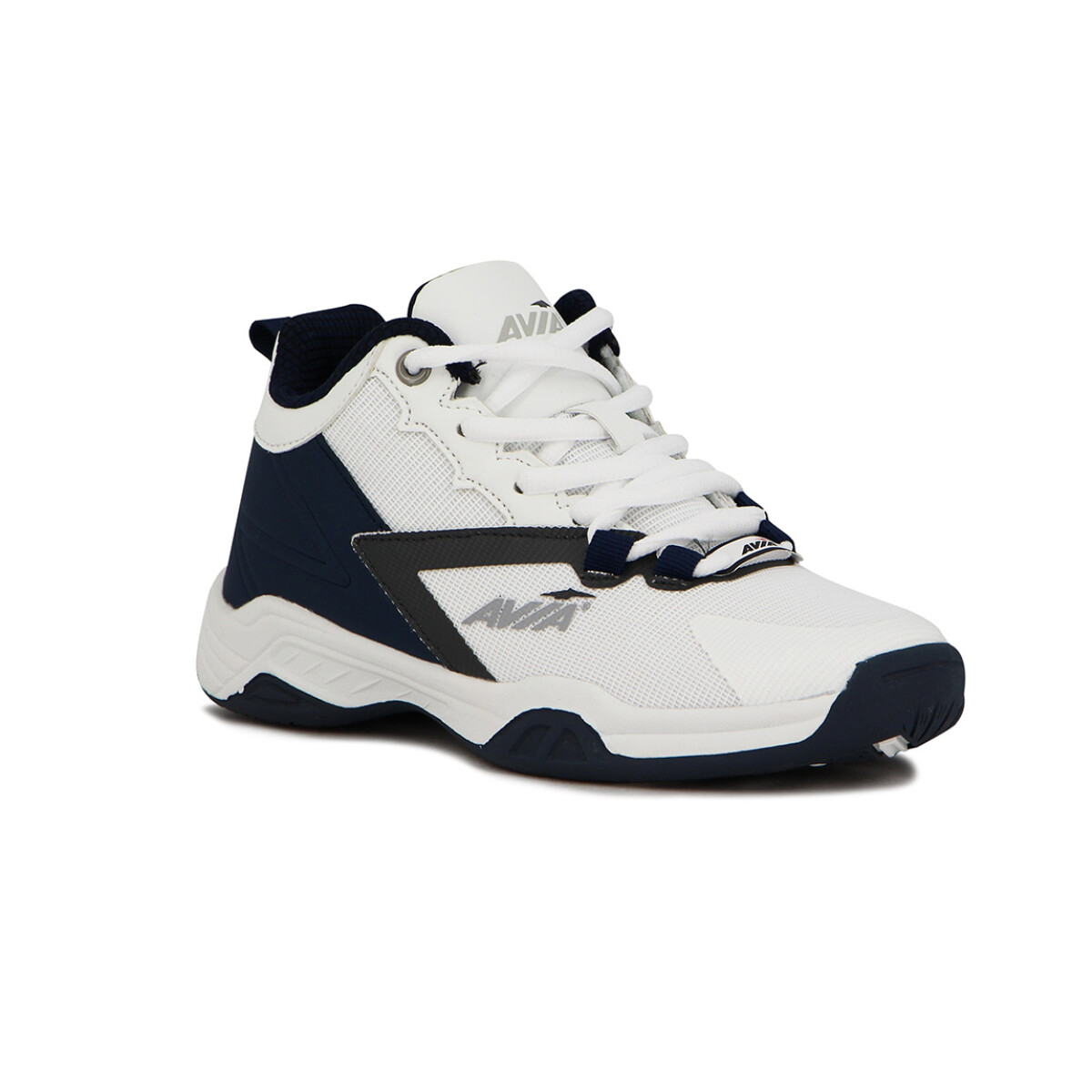 Avia Zapatillas Acordonadas JR Acero- White/Navy - Blanco-Marino 