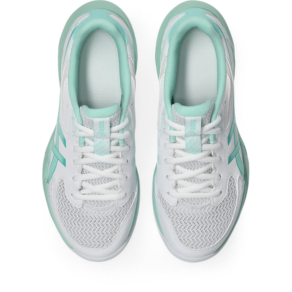 Zapatillas Voley Gel-Rocket 12 Mujer White/fresh Ice