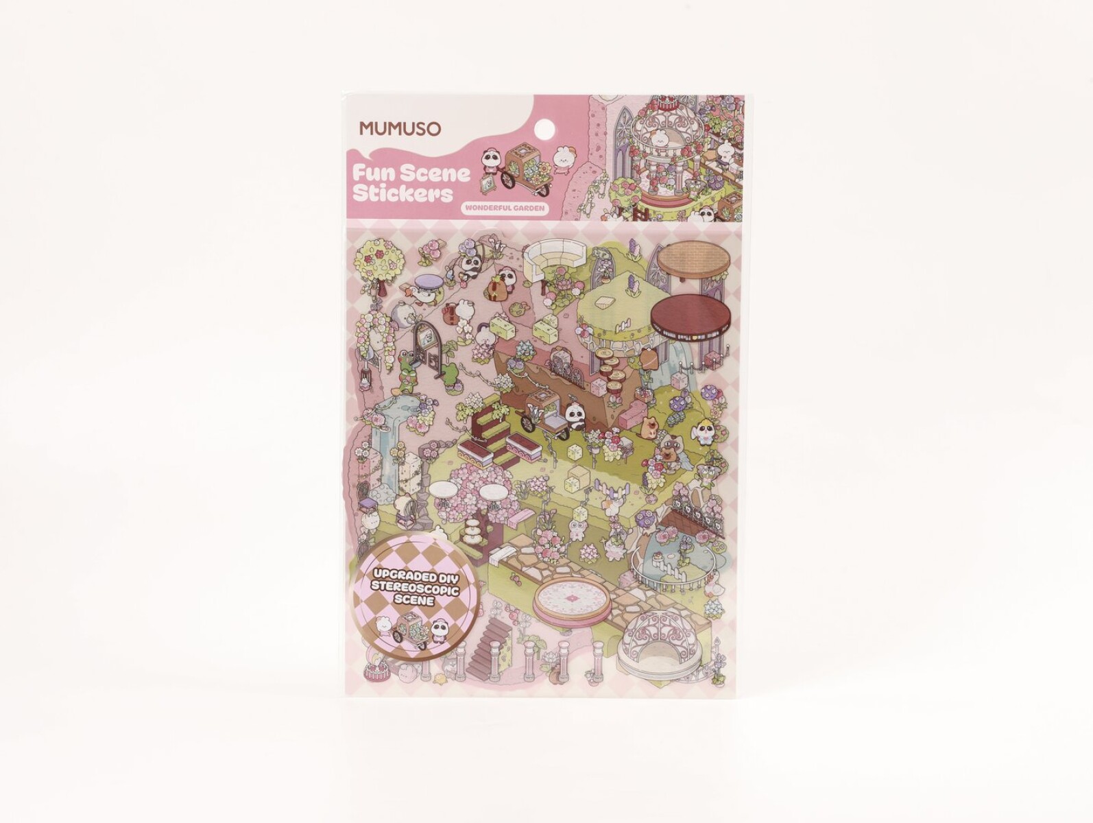 STICKERS 3D JARDIN MÁGICO 