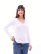 REMERA BASICA PETRA RIBB BLANCO