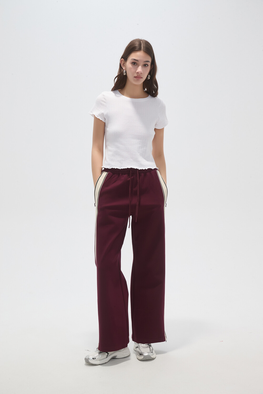Pantalon Ilmar Cereza Oscuro