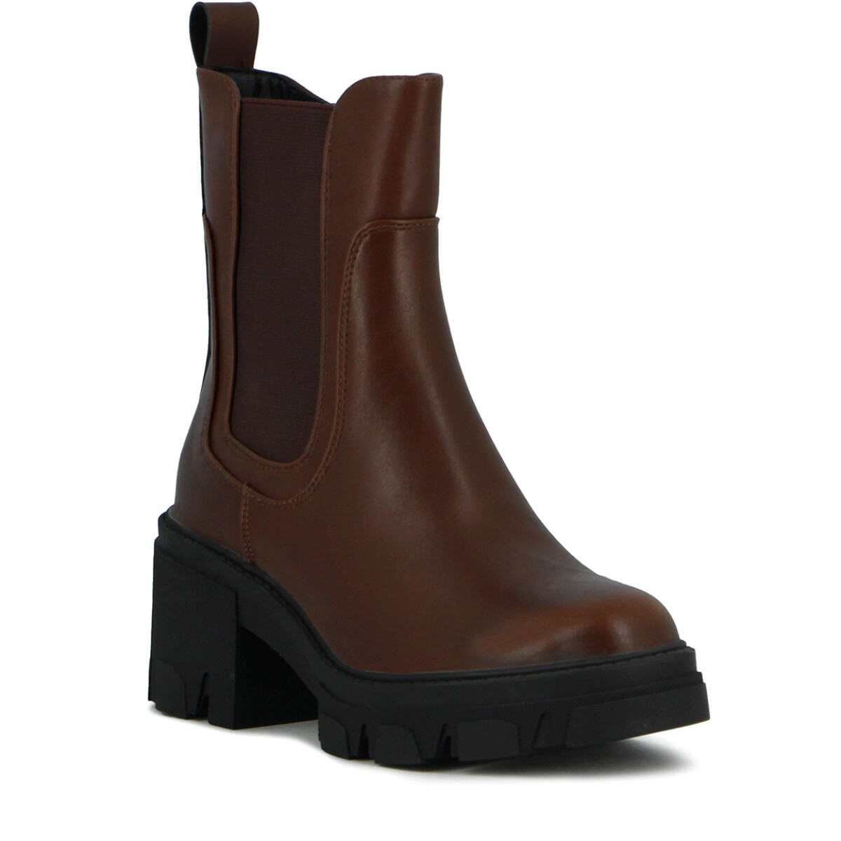 Botas Con Elástico Mujer Darkness - Bronce 