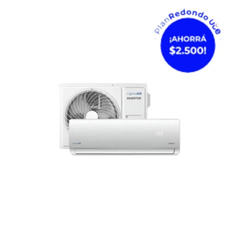 AIRE ACONDICIONADO 9000 BTU INVERTER GOODAIR GAEZ09INV-AAGAS15W Aire Acondicionado 9000 Btu Inverter Goodair Gaez09inv-aagas15w