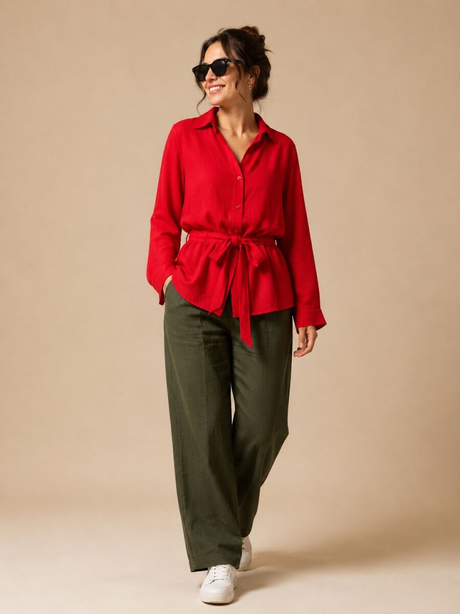 CAMISA VIRGINIA - Rojo 