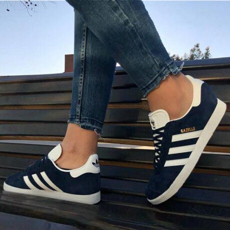adidas Gazelle - Blue/White — Zooko