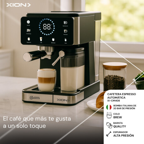 cafetera espresso "cream touch" leche automática COLOR UNICO