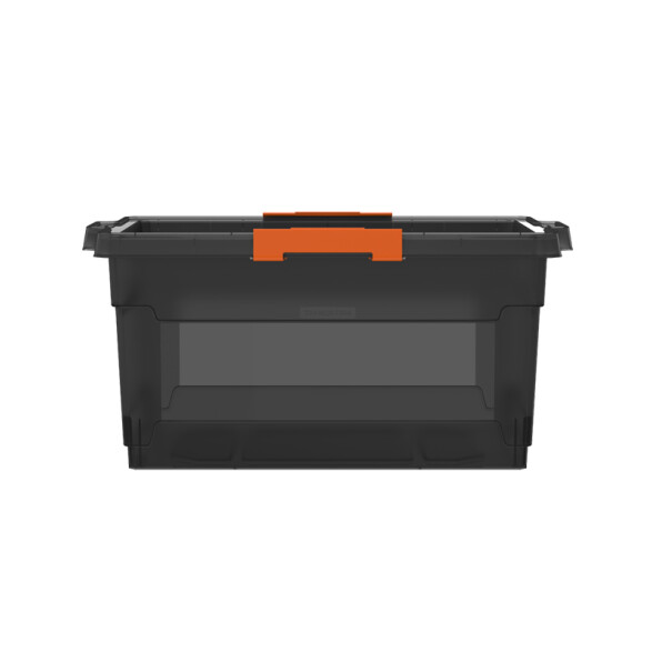 Caja organizadora en ppl ahumado 60 litros -TRAMONTINA TD0159