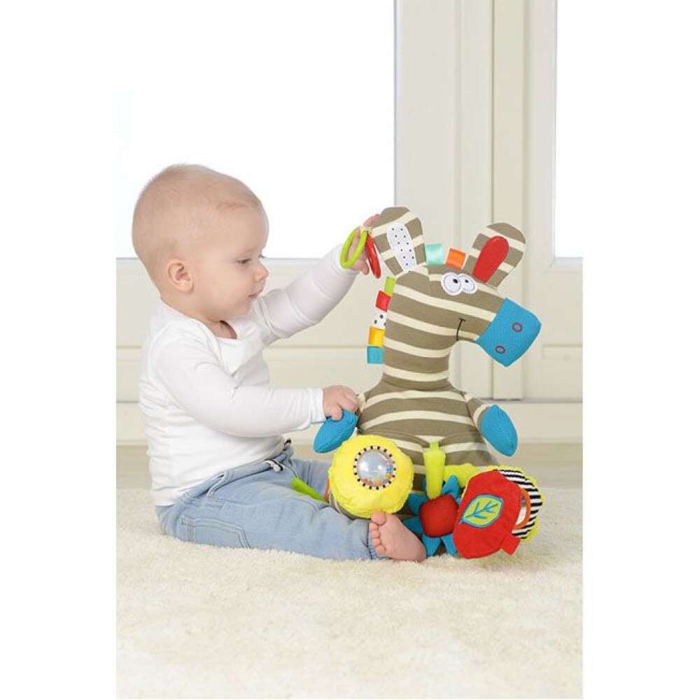 Juego montessori tela Zeddy la zebra DOLCE Juego montessori tela Zeddy la zebra DOLCE