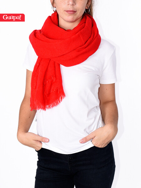 PASHMINA ROJO