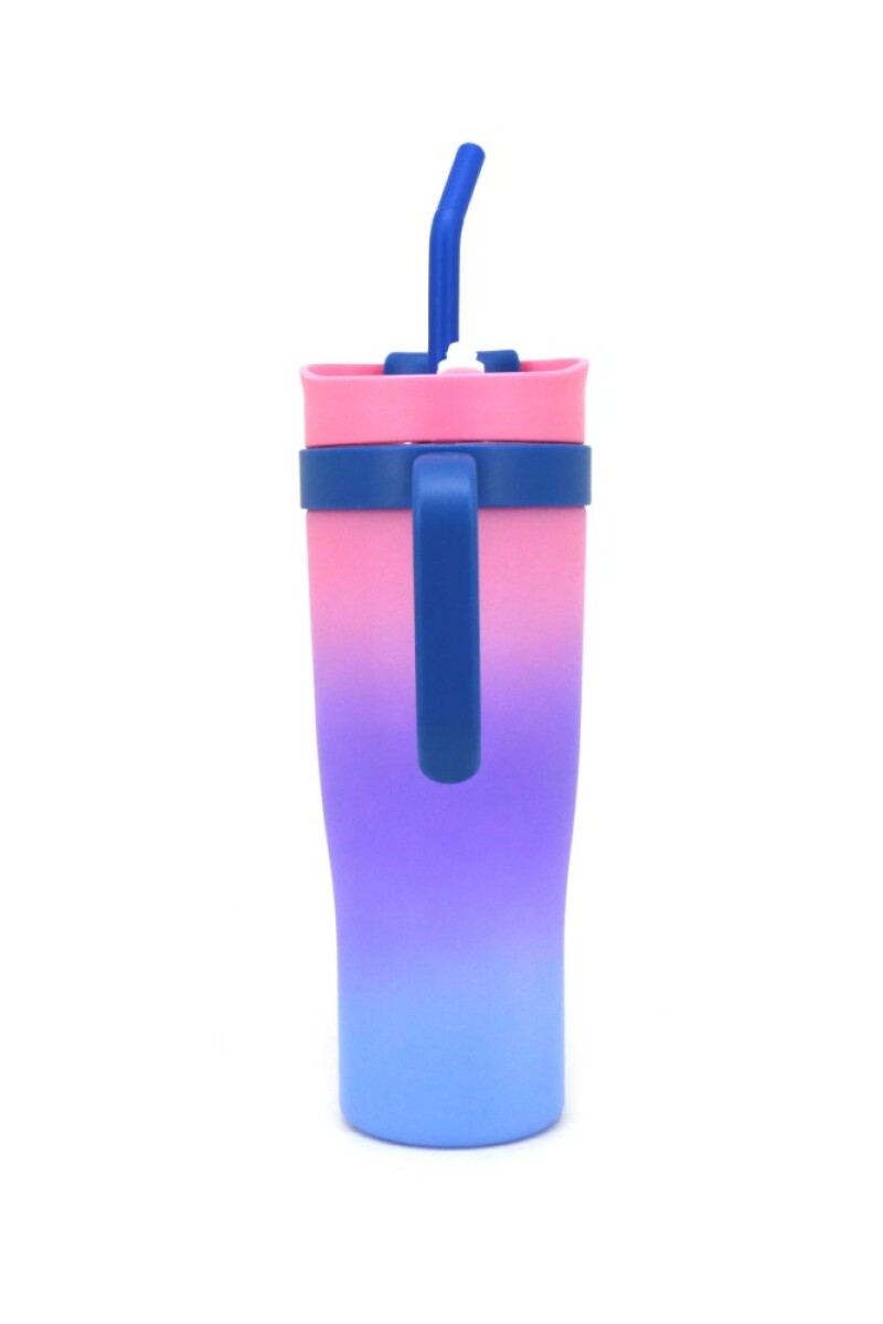 Vaso con sorbo Violeta