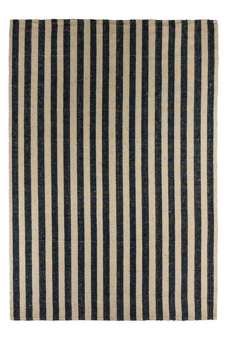 Mumbai ALFOMBRA MUMBAI JUTE 160X230 NATURAL BLACK