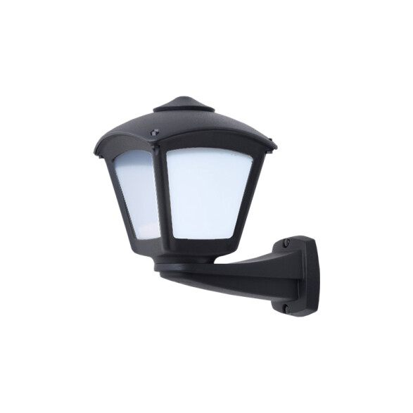 Farol pared colonial op. negro IP55 E27 NARDO/ROBY FL0571