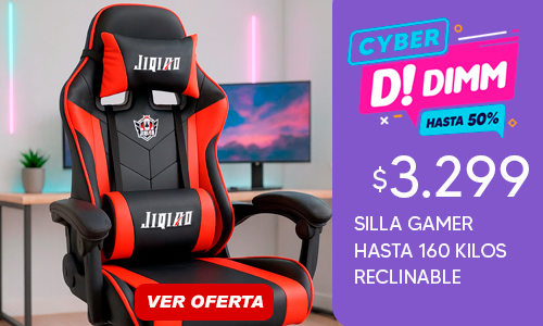 ¡Silla gamer en oferta Cyber!