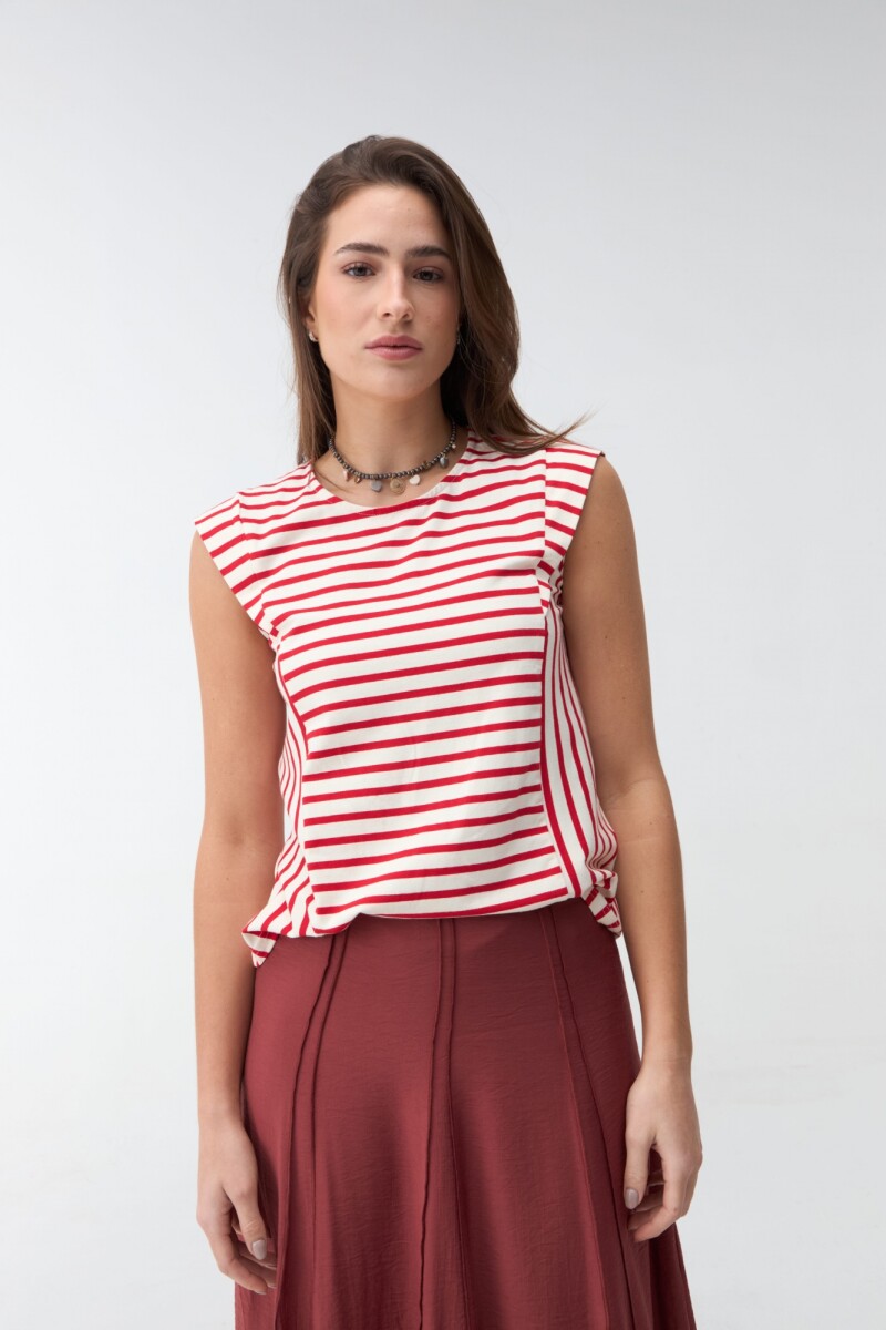 REMERA GOYA - Rojo 