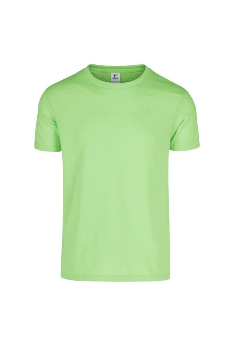 Camiseta a la base jaspe Verde neón