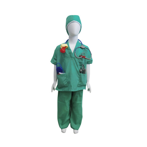 Disfraz de Doctor Infantil Con Accesorios Para Halloween U
