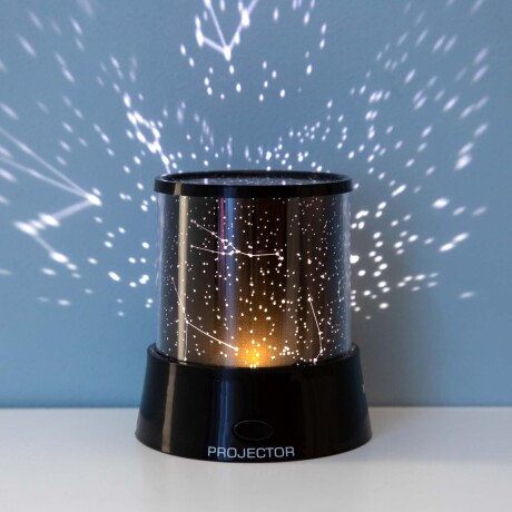 PROYECTOR LED GALAXIA ABS NEGRO INNOVAGOODS