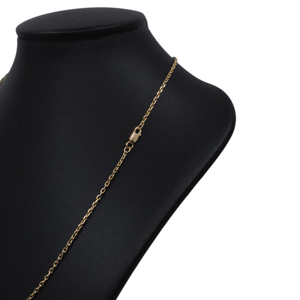 Cadena forcet en oro 18k amarillo. Largo 40 cm Cadena forcet en oro 18k amarillo. Largo 40 cm