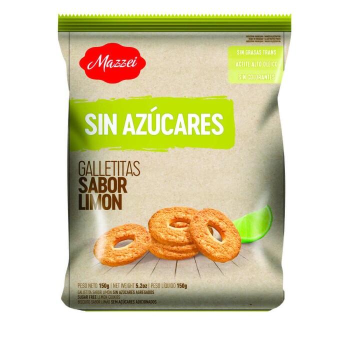MAZZEI SABOR LIMON SIN AZUCAR 150G X 24 única