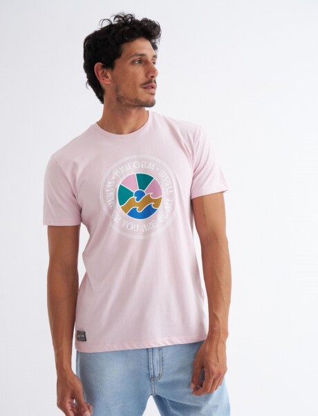 Remera Arlo Rosado