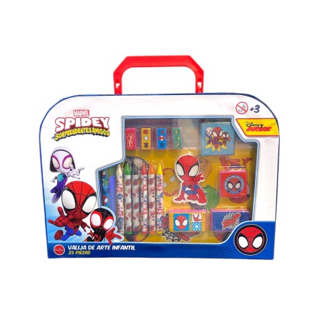 Valija de Arte Royal 23 Pcs Spidey y sus Sorprendentes Amigos