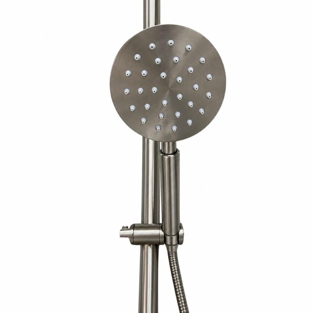 Barral de ducha Monocomando Exterior con transferencia Celtic Gris Satinado Barral De Ducha Monocomando Exterior Con Transferencia Celtic Gris Satinado