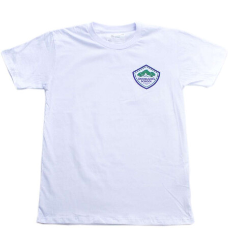 Remera manga corta liceo Woodlands School