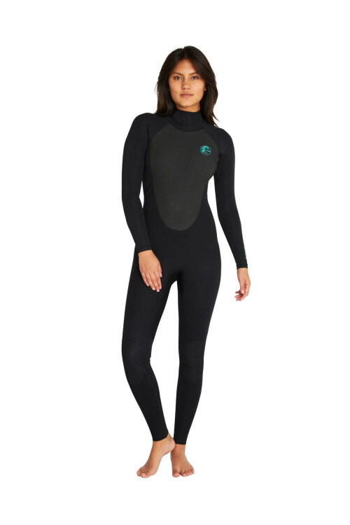 Focus Dama 3/2mm - Full Wetsuit Back Zip - Negro Focus Dama 3/2mm - Full Wetsuit Back Zip - Negro